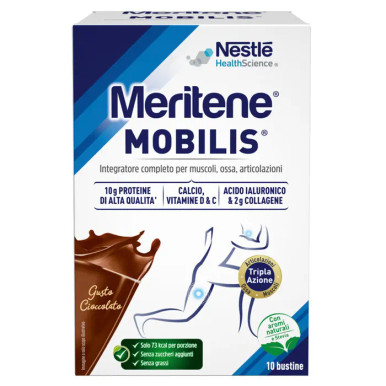 Meritene - Mobilis Gusto Cioccolato Confezione 10 Bustine