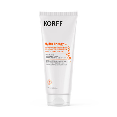Korff - Hydra Energy C Glow Gel Detergente Enzimatico Confezione 200 Ml