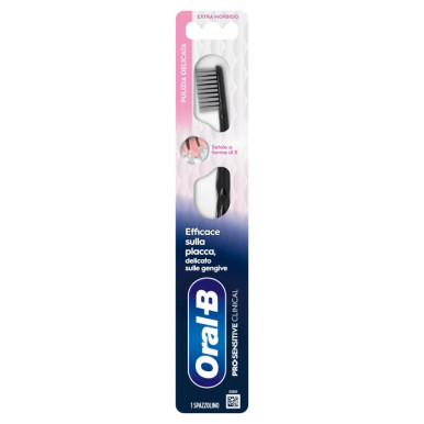 Oral-B - Pro-Sensitive Clinical Spazzolino Extra Morbido Confezione 1 Pezzo