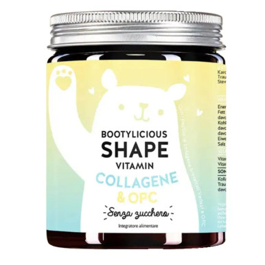 Bears With Benefits - Bootylicious Shape Vitamin Collagene Integratore Pelle Confezione 60 Caramelle