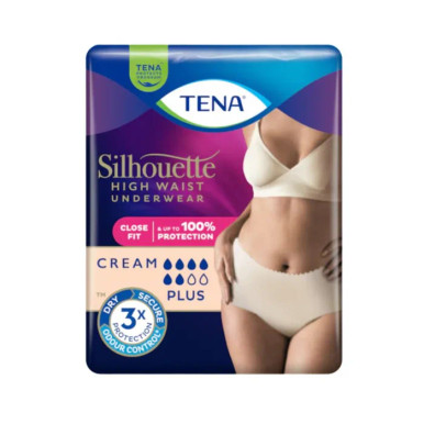 Tena - Silhouette Plus Crème Vita Alta M Confezione 9 Pezzi