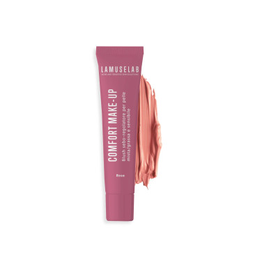 LamuseLab - Comfort Make-Up Blush Rosato Scuro Confezione 10 Ml