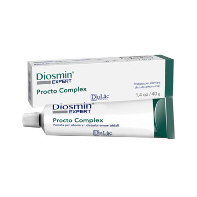 Dulac - Diosmin Expert Procto Complex Crema Emorroidi Senza Cortisone Confezione 40 Gr