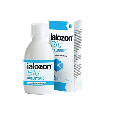 Ialozon - Blu Collutorio Disinfettante Post Intervento Confezione 300 Ml ESAURIMENTO SCORTE