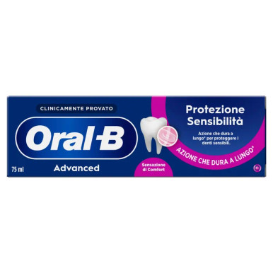 Oral-B - Advanced Protezione Sensibilità Dentifricio  Confezione 75 Ml
