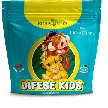 Erba Vita - Multivit Kids Integratore Caramelle Gommose Gusto Ciliegia Confezione 30 Caramelle