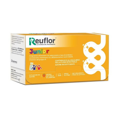 Reuflor - Junior Integratore Per La Flora Intestinale Confezione 10 Flaconcini