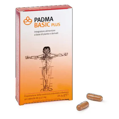 Padma - Basic Plus Integratore Apparato Circolatorio  Confezione 40 Capsule (Scadenza Prodotto 06/2026)