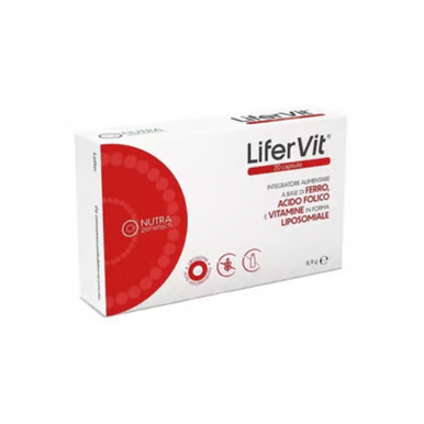 Nutragenetech - Lifervit Integratore Difese Immunitarie e Riduzione Stanchezza Confezione 20 Capsule