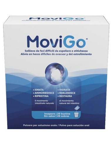 Movigo - Integratore Transito Intestinale E Stitichezza Confezione 20 Bustine