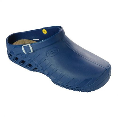 Scholl - Clog Evo Blue Unisex Leggeri E Flessibili Numero 36-37 Confezione 1 Paio