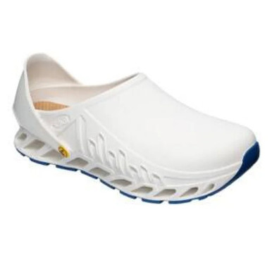 Scholl - Evoflex White Unisex Zoccoli Leggeri e Flessibili Numero 42 Confezione 1 Paio