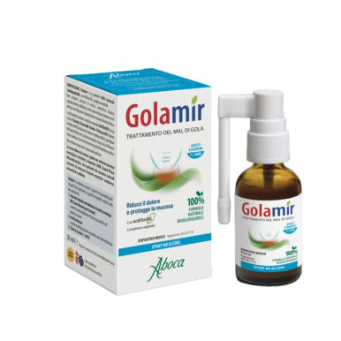 Aboca - Golamir Spray Gola No Alcool Confezione 30 Ml