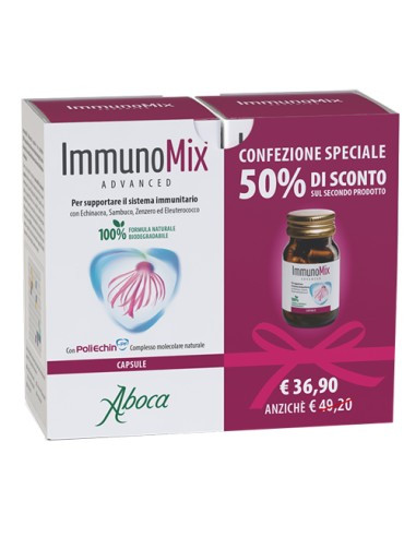 Aboca - Immunomix Advanced Bipacco Confezione 50 Capsule