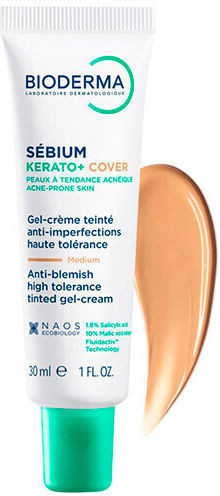 Bioderma - Sebium Kerato+ Cover Gel-Crema Anti-imperfezioni Confezione 30 Ml