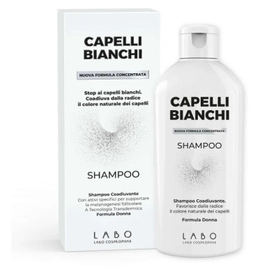 Labo - Riduzione Capelli Bianchi Shampoo Donna Confezione 200 Ml