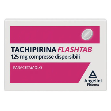 Tachipirina - Flashtab Bambini 125 mg Analgesico Antipiretico Confezione 12 Compresse