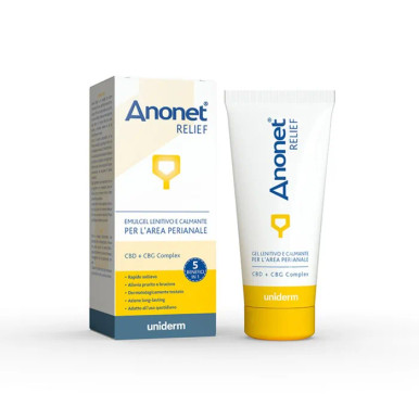 Anonet - Relief Emulgel Lenitivo Contro Prurito Zona Anale Confezione 25 Ml