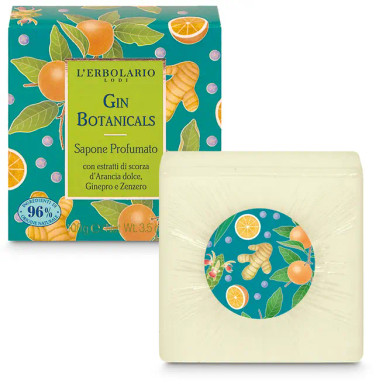 L'Erbolario - Gin Botanicals Sapone Profumato Confezione 100 Gr