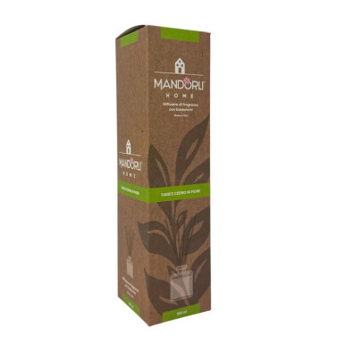 Mandorlì - Home Diffusore di Fragranza Tiarè e Cedro in Fiore Confezione 100 Ml