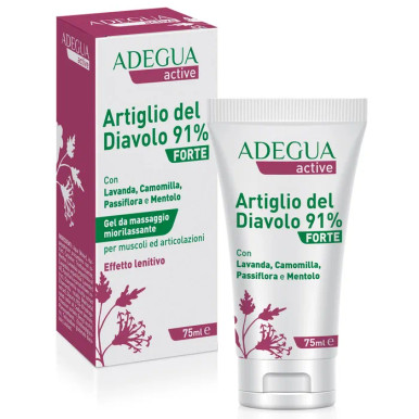 Adegua - Active Artiglio del Diavolo 91% Forte Gel Confezione 75 Ml