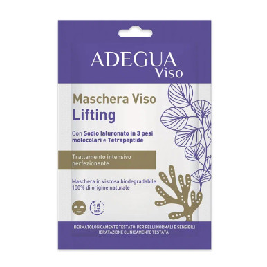 Adegua - Maschera Viso Lifting Trattamento Intensivo Confezione 1 Pezzo