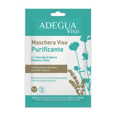 Adegua - Maschera Viso Rinfrescante e Normalizzante Confezione 1 Pezzo
