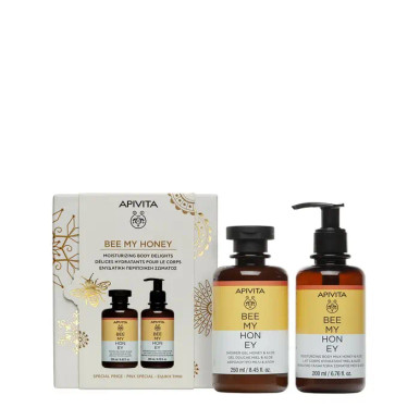 Apivita - Bee My Honey Cofanetto Gel Doccia & Latte Corpo Confezione 200 Ml