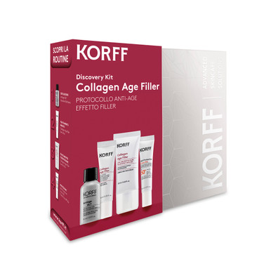 Korff - Cofanetto Discovery Kit Collagen Age Filler Protocollo Anti-Age Effetto Filler