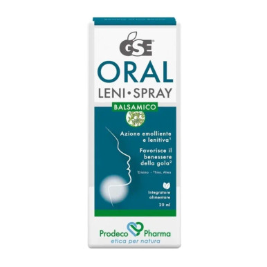 Gse - Oral Leni Spray Balsamico Confezione 20 Ml