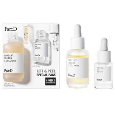 Face D - Pure Lift + Pure Peel Cofanetto Regalo Esfoliante Rassodante Confezione 2 Pezzi