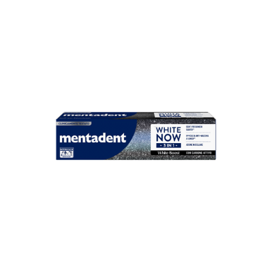 Mentadent - White Now 3in1 Boost Dentifricio Sbiancante Confezione 75 Ml