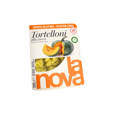 La Nova - Tortelloni Alla Zucca Senza Glutine Confezione 250 Gr (Scadenza Prodotto 03/2026)