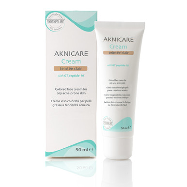 Synchroline - Aknicare Crema Viso Colorata Chiara Anti-imperfezioni Pelli Grasse Confezione 50 ml
