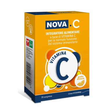 Nova Argentia - Nova C Integratore Vitamina C Confezione 30 Compresse