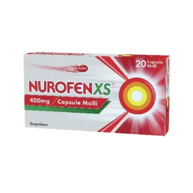 Nurofen - XS Ibuprofene 400Mg Confezione 20 Capsule Molli