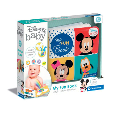 Clementoni - Baby Disney Fun Book 6+M