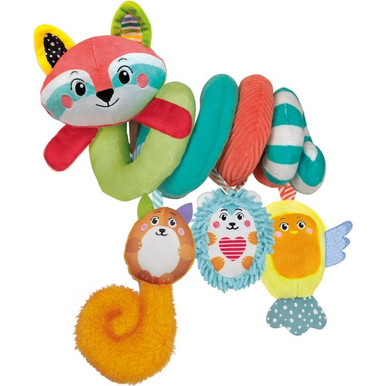 Clementoni - Spirale Passeggino Happy Animals 0+ M