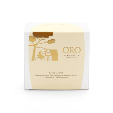Oficine Cleman - Exenthia Mediterranea Oro Ricca Crema Nutriente Corpo Confezione 200 Ml