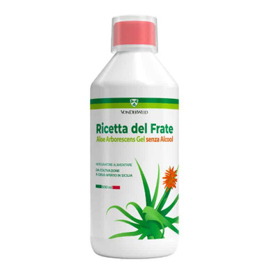 Vonderweid - Ricetta Del Frate Zago Aloe Arborescens Gel Sena Alcool Confezione 500 Ml