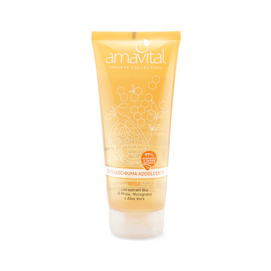 Oficine Cleman - Amavital Private Collection Linea Profumata Gioia Docciaschiuma Miele&Melograno Confezione 200 Ml