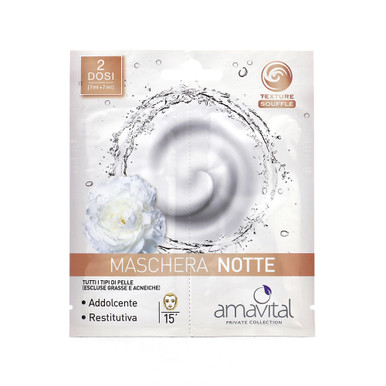 Oficine Cleman - Amavital Private Collection Maschera Viso Notte Confezione 2 Pezzi