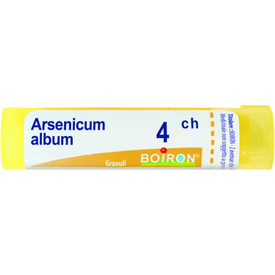 Boiron - Arsenicum Album 04Ch Tubo 80 Granuli 4Gr (Scadenza Prodotto 03/2026)