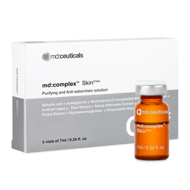 Md Ceuticals - Complex Skin Clear Trattamento Antiacne Confezione 5 Flaconi da 7 Ml