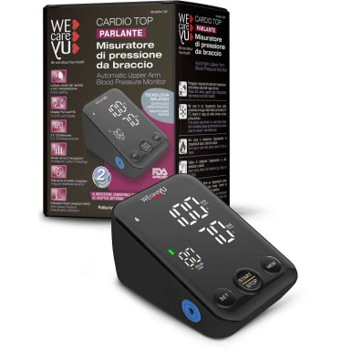 Uragme - WEcareyu Cardio Top Misuratore di Pressione Parlante Confezione 1 Pezzo