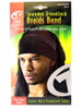 Titan Classic Spandex Dreadlock Braids Band - Black