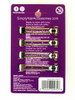 Goody Dark Romance Easy Snap Hair Barrettes - Back of Package
