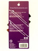 Goody Medium Rectangle Claw Hair Clips - Back of Package