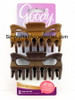 Goody Colour Collection Brunette Large Claw Hair Clips