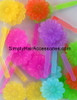 Tara Self Hinge Assorted Small Daisy Hair Barrettes - 18 Pcs.